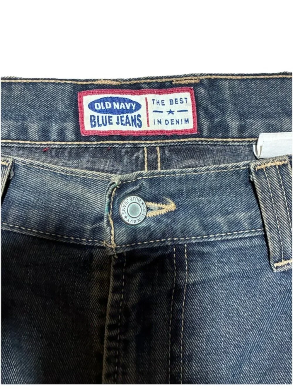 Vintage 90S Men’s Denim Jeans Carpenter Old Navy 100% Cotton Cone Mill Star Tag